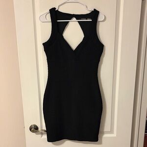 GUESS Black Backless Dress